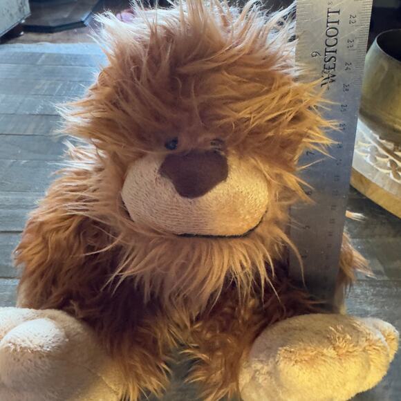 Bigfoot Plush Aurora Toy Sasquatch Brown Soft Stuffed Animal Yeti 9" Sitting - Picture 9 of 9